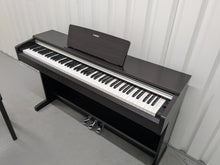 Load image into Gallery viewer, Yamaha Arius YDP-142 Digital Piano and stool in dark rosewood stock #25277
