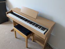 Load image into Gallery viewer, Yamaha Arius YDP-162 Digital Piano and stool in cherry / oak clavinova keyboard stock # 25189
