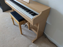 Load image into Gallery viewer, Yamaha Arius YDP-162 Digital Piano and stool in cherry / oak clavinova keyboard stock # 25189
