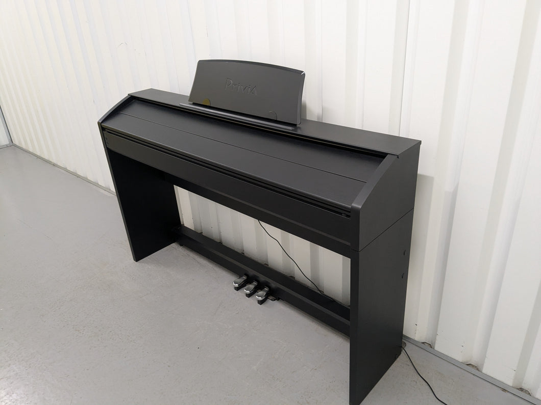 Casio Privia PX-760 Slim Digital Piano slim in satin black stock number 25280