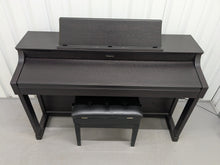 Load image into Gallery viewer, Roland HP307 Digital Piano and stool in dark rosewood finish Stock #25284

