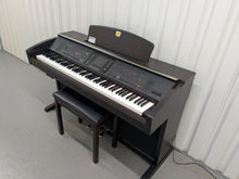 Load image into Gallery viewer, Yamaha Clavinova CVP-305 Digital Piano arranger + stool in dark rosewood stock #25287
