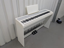 Load image into Gallery viewer, Korg B1 digital piano / keyboard with stand and 3 pedals in white stock # 25290
