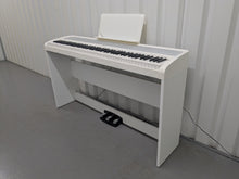 Load image into Gallery viewer, Korg B1 digital piano / keyboard with stand and 3 pedals in white stock # 25290
