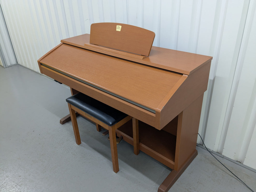 Yamaha Clavinova CVP-301 Digital Piano / arranger and stool cherry wood stock #25288