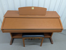 Load image into Gallery viewer, Yamaha Clavinova CVP-301 Digital Piano / arranger and stool cherry wood stock #25288
