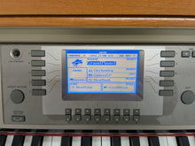 Load image into Gallery viewer, Yamaha Clavinova CVP-301 Digital Piano / arranger and stool cherry wood stock #25288
