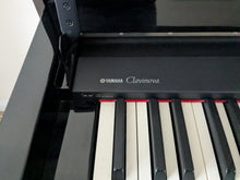 Load image into Gallery viewer, Yamaha Clavinova CLP-S306 digital piano and stool in polished ebony glossy black stock number 25285

