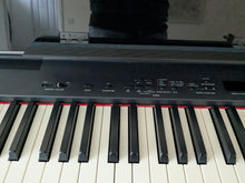 Load image into Gallery viewer, Yamaha Clavinova CLP-S306 digital piano and stool in polished ebony glossy black stock number 25285
