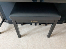 Load image into Gallery viewer, Yamaha Clavinova CLP-S306 digital piano and stool in polished ebony glossy black stock number 25285

