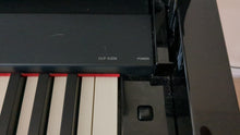 Load image into Gallery viewer, Yamaha Clavinova CLP-S306 digital piano and stool in polished ebony glossy black stock number 25285
