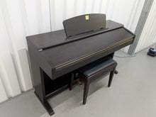Load image into Gallery viewer, Yamaha Clavinova CLP-120 Digital Piano and stool in dark rosewood stock #25295
