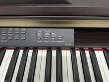 Load image into Gallery viewer, Yamaha Clavinova CLP-120 Digital Piano and stool in dark rosewood stock #25295
