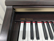 Load image into Gallery viewer, Yamaha Clavinova CLP-120 Digital Piano and stool in dark rosewood stock #25295
