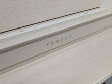 Load image into Gallery viewer, Yamaha Clavinova CLP-635 CLP-635WA Digital Piano and stool in white ash stock # 25296
