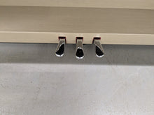 Load image into Gallery viewer, Yamaha Clavinova CLP-635 CLP-635WA Digital Piano and stool in white ash stock # 25296
