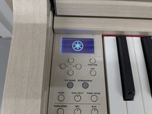 Load image into Gallery viewer, Yamaha Clavinova CLP-635 CLP-635WA Digital Piano and stool in white ash stock # 25296
