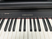 Load image into Gallery viewer, Casio Celviano AP-250 digital piano and stool in satin black finish stock number 25286
