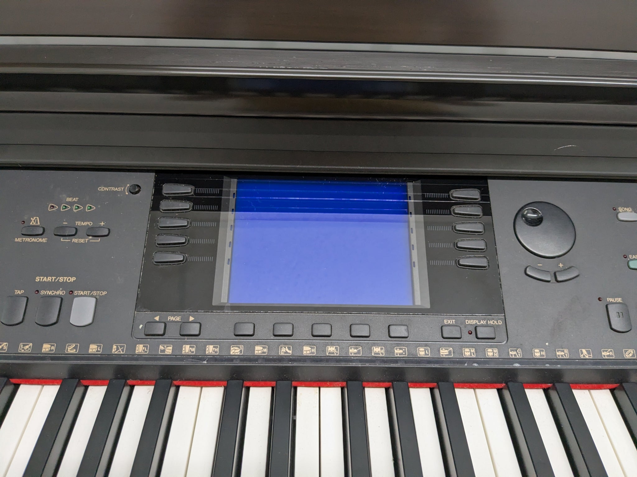 Yamaha Clavinova CVP-96 Digital Piano arranger in polished