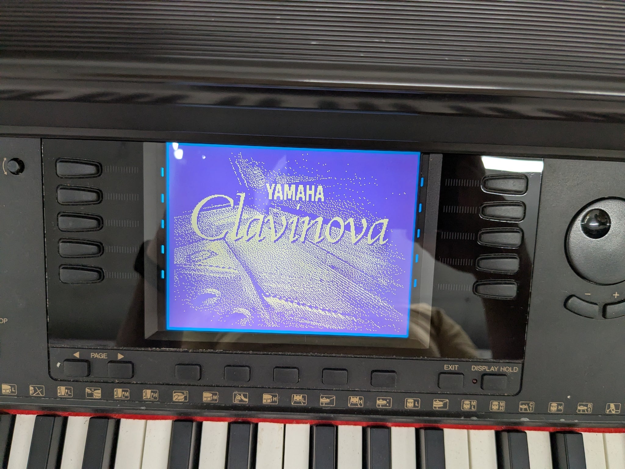 Yamaha Clavinova CVP-96 Digital Piano arranger in polished