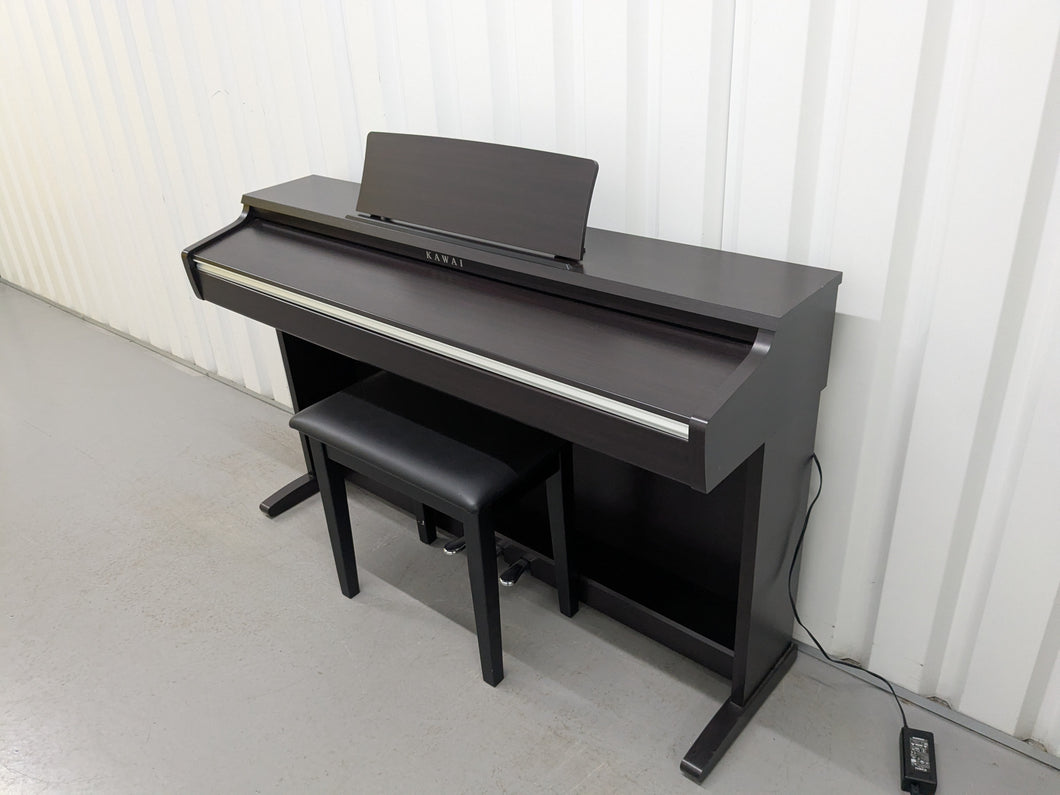 Kawai KDP110 digital piano and stool in rosewood finish stock number 25300