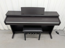 Load image into Gallery viewer, Kawai KDP110 digital piano and stool in rosewood finish stock number 25300
