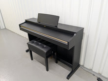 Load image into Gallery viewer, Yamaha Arius YDP-162 Digital Piano and stool in satin black, clavinova keyboard stock #25302

