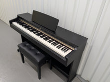 Load image into Gallery viewer, Yamaha Arius YDP-162 Digital Piano and stool in satin black, clavinova keyboard stock #25302
