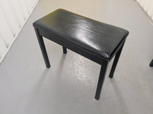Load image into Gallery viewer, Roland F140R Digital Piano in satin black slim line space saver stock # 25303
