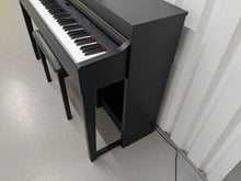 Load image into Gallery viewer, Yamaha Clavinova CLP-430 Digital Piano and stool in satin black stock #25307
