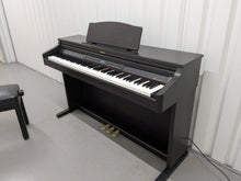 Load image into Gallery viewer, Roland HP-2e digital piano and stool in dark rosewood finish stock number 25317
