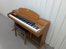 Load image into Gallery viewer, Yamaha Clavinova CLP-950 Digital Piano and stool in cherry wood finish stock nr 25320
