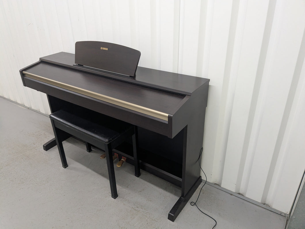 Yamaha Arius YDP-151 digital piano and stool in dark rosewood finish stock number 25318