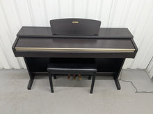 Load image into Gallery viewer, Yamaha Arius YDP-151 digital piano and stool in dark rosewood finish stock number 25318
