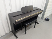 Load image into Gallery viewer, Yamaha Arius YDP-151 digital piano and stool in dark rosewood finish stock number 25318
