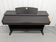 Load image into Gallery viewer, Yamaha Clavinova CLP-120 Digital Piano in dark rosewood stock #25305
