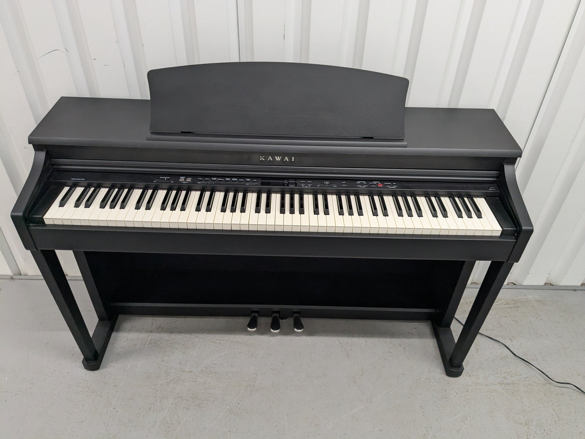 Kawai CN33 digital piano in satin black finish stock number 25311