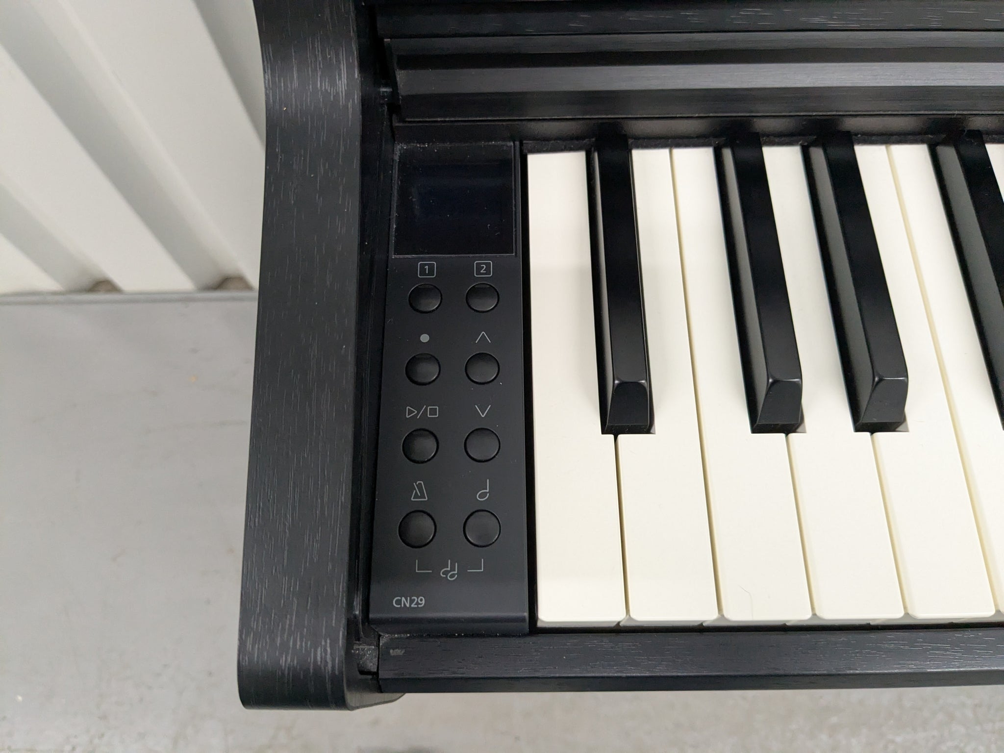 Kawai CN29 digital piano in satin black finish stock number 25304