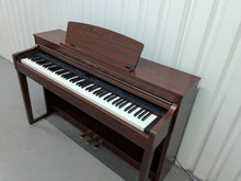 Load image into Gallery viewer, Yamaha Clavinova CLP-440 Digital Piano in mahogany stock no 25326
