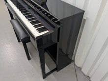 Load image into Gallery viewer, Yamaha Clavinova CLP-440PE Digital Piano polished ebony glossy black stock 25327

