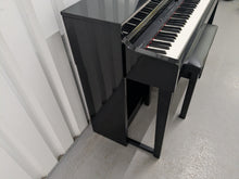 Load image into Gallery viewer, Yamaha Clavinova CLP-440PE Digital Piano polished ebony glossy black stock 25327
