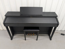 Load image into Gallery viewer, Roland HP503 digital piano and stool in satin black finish stock number 25308
