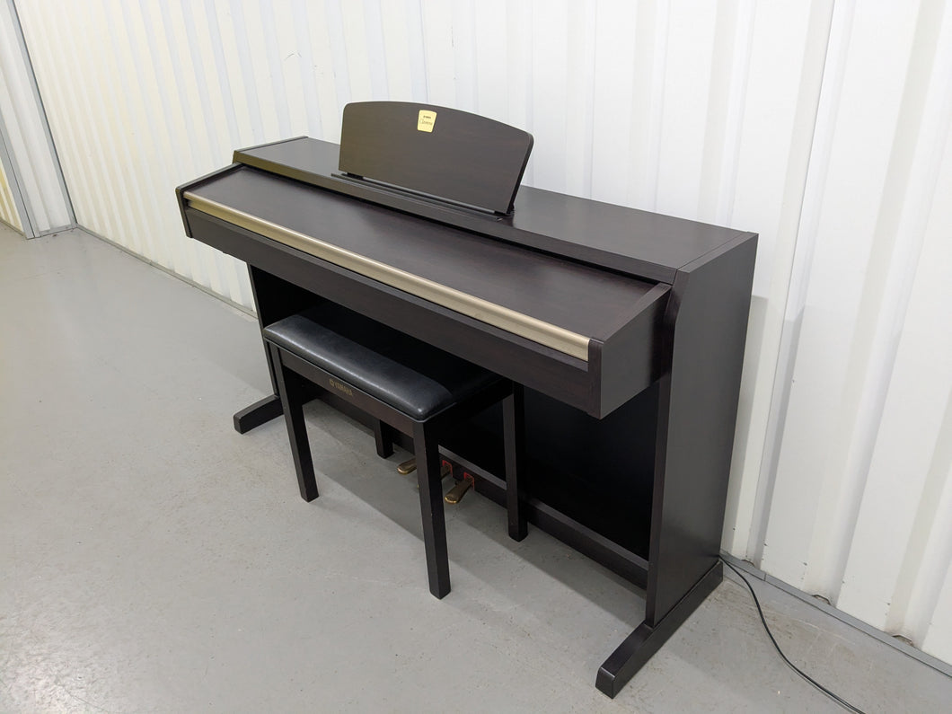 Yamaha Clavinova CLP-220 digital piano and stool in rosewood stock #25329