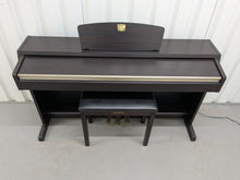 Load image into Gallery viewer, Yamaha Clavinova CLP-220 digital piano and stool in rosewood stock #25329
