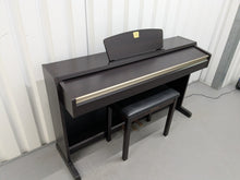 Load image into Gallery viewer, Yamaha Clavinova CLP-220 digital piano and stool in rosewood stock #25329
