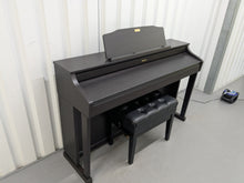 Load image into Gallery viewer, Roland HP506 Digital Piano in rosewood wooden action keys + stool Stock #25330
