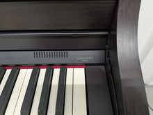 Load image into Gallery viewer, Roland HP506 Digital Piano in rosewood wooden action keys + stool Stock #25330
