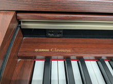 Load image into Gallery viewer, YAMAHA CLAVINOVA CLP-270 DIGITAL PIANO AND STOOL IN MAHOGANY FINISH stock #25332
