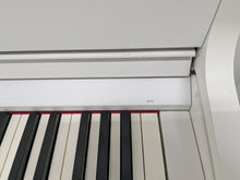 Load image into Gallery viewer, Roland HP702 Concert Class Digital Piano and stool in satin white stock #25335
