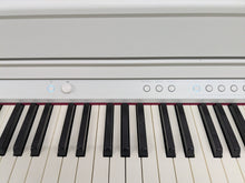 Load image into Gallery viewer, Roland HP702 Concert Class Digital Piano and stool in satin white stock #25335
